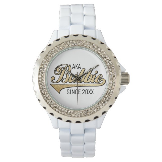 Reloj De Pulsera Abuela/Bubbie de Women's Diamante de imitación Ena (Anverso)