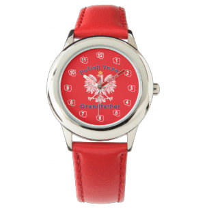 Reloj De Pulsera Abuelo del águila texana polaco