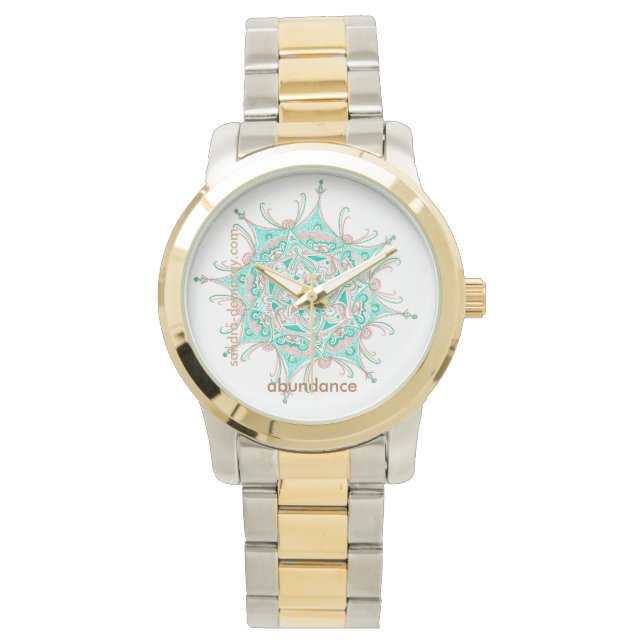 Reloj De Pulsera Abundancia de relaciones mejoradas (Anverso)