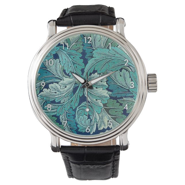 Reloj De Pulsera Acanthus Green, William Morris (Anverso)