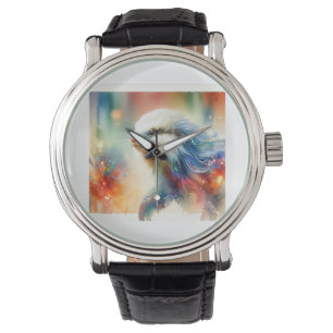 Reloj De Pulsera Acantiza piloto in Watercolor 061124AREF149 - Wate