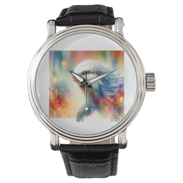 Reloj De Pulsera Acantiza piloto in Watercolor 061124AREF149 - Wate (Anverso)