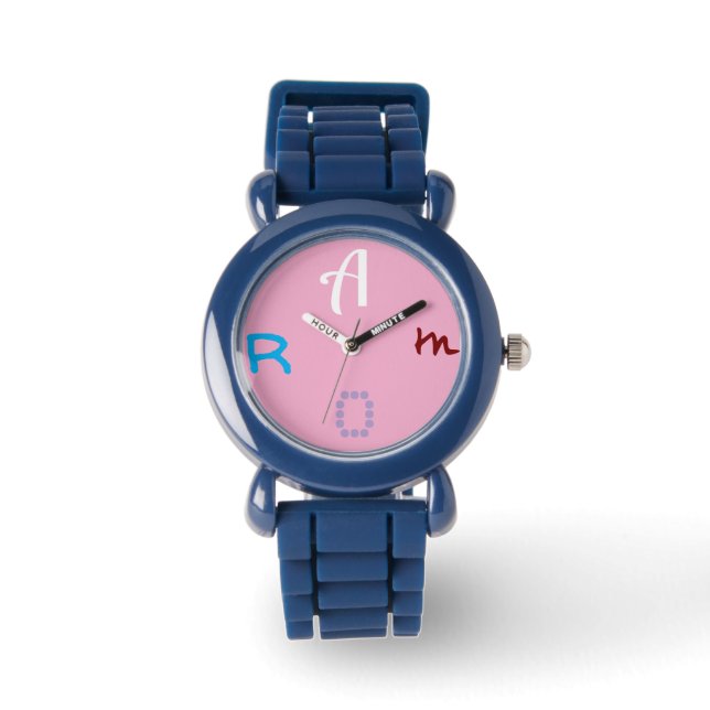 Reloj De Pulsera Accesorios Murugi Niños Estuche plástico SiliconeS (Anverso)