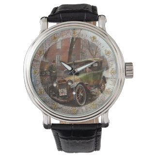 Reloj De Pulsera Accidente de coche - Cuidado con el hielo 1921