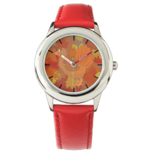 Reloj De Pulsera Acción de gracias Turquía