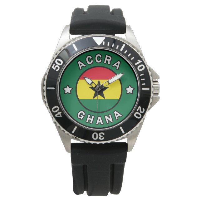 Reloj De Pulsera Accra Ghana (Anverso)