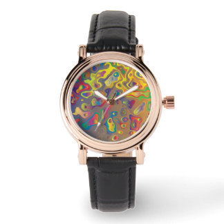 Reloj De Pulsera Aceites psicodélicos