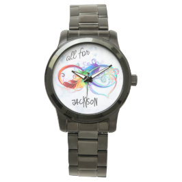 Reloj De Pulsera Aceptación personalizada de autismo