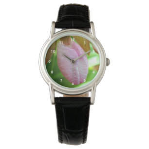 Reloj De Pulsera Acercamiento de la flor Orquídea de Lady Rosa Páli