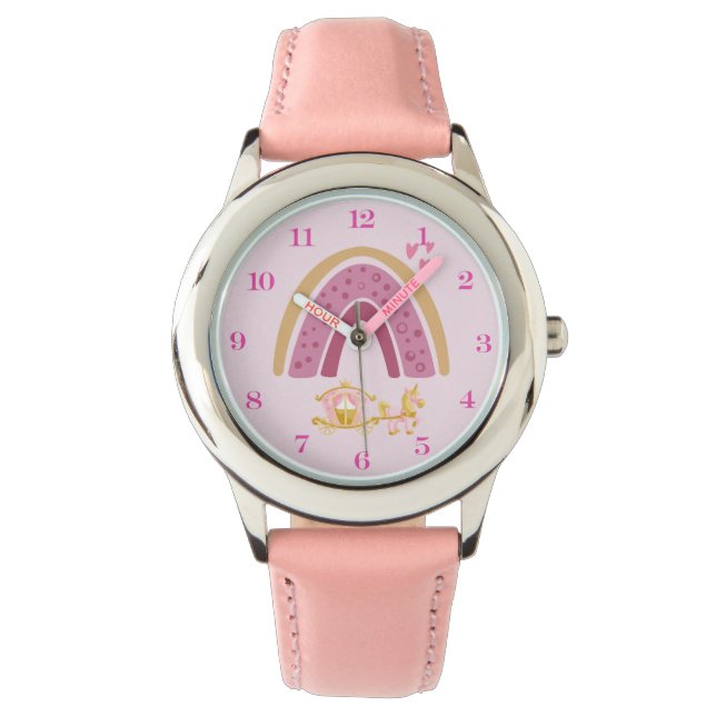 Reloj De Pulsera Acero inoxidable arcoiris (Anverso)
