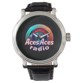 Reloj De Pulsera Aces y Aces Radio Mens Watch