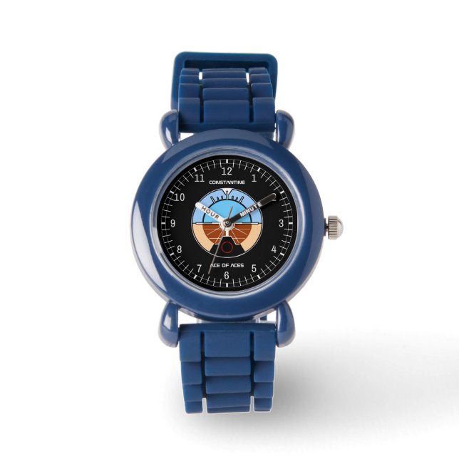 Reloj De Pulsera Actitude Flight Instrument Funny (Anverso)