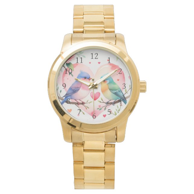 Reloj De Pulsera Acuarela (Anverso)