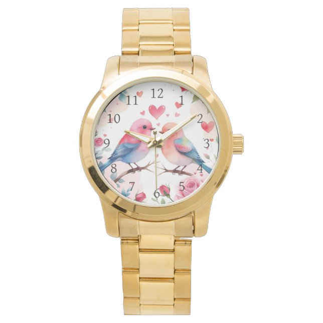 Reloj De Pulsera Acuarela (Anverso)