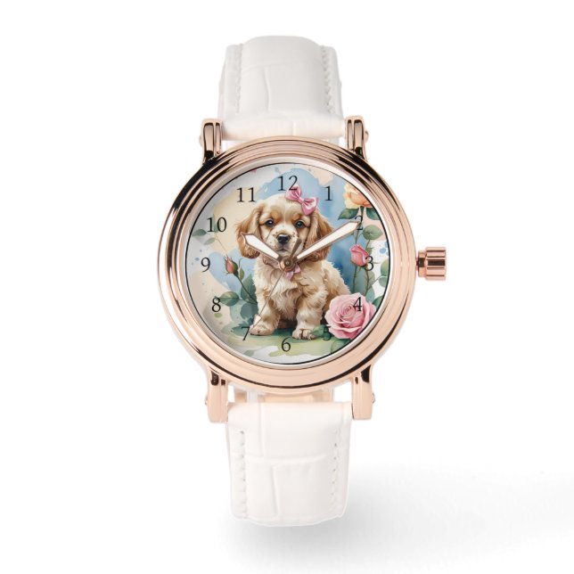 Reloj De Pulsera Acuarela (Anverso)