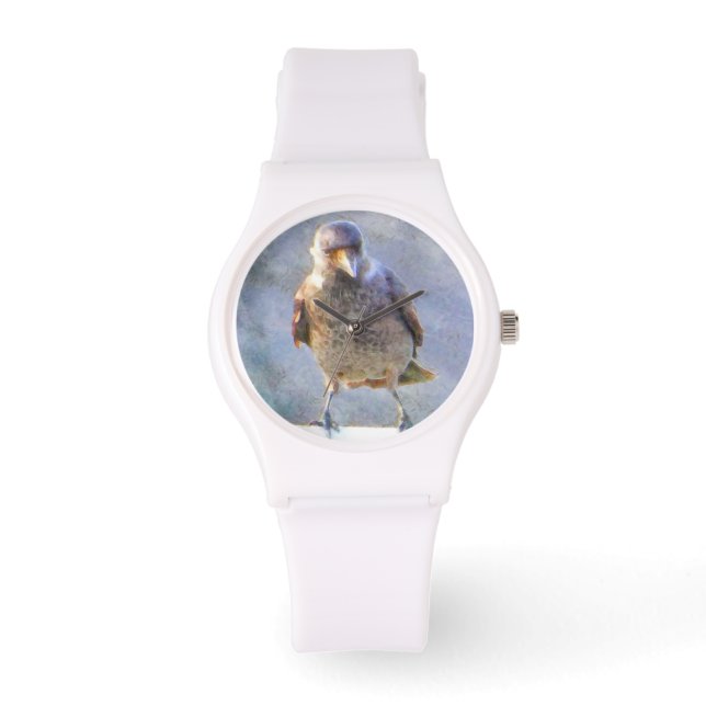 Reloj De Pulsera Acuarela de Jackdaw (Anverso)