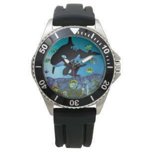Reloj De Pulsera Acuario de exploración 3D ORCA