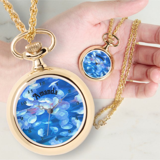 Reloj De Pulsera Acuario Jellyfish 0925 Necklace Watch (Subido por el creador)