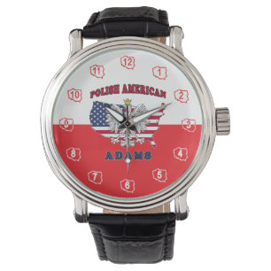 Reloj De Pulsera Adams Massachusetts Polaco