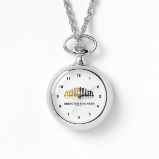 Reloj De Pulsera Adictos Al Ajedrez (Juego De Ajedrez Humor Reflexa