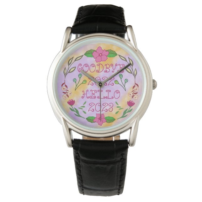 RELOJ DE PULSERA ADIÓS 20XX HOLA 20XX (Anverso)