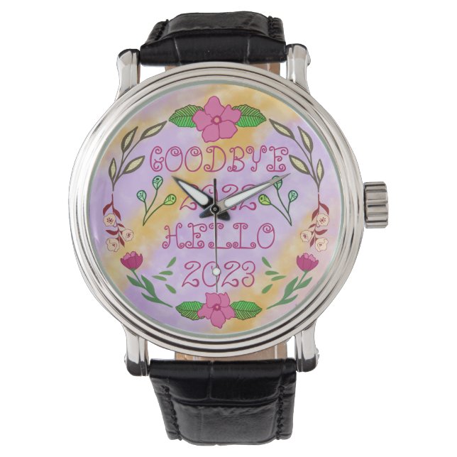 RELOJ DE PULSERA ADIÓS 20XX HOLA 20XX (Anverso)