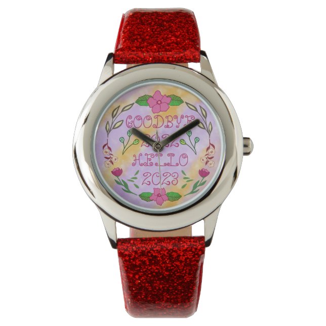 RELOJ DE PULSERA ADIÓS 20XX HOLA 20XX (Anverso)