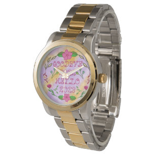RELOJ DE PULSERA ADIÓS 20XX HOLA 20XX