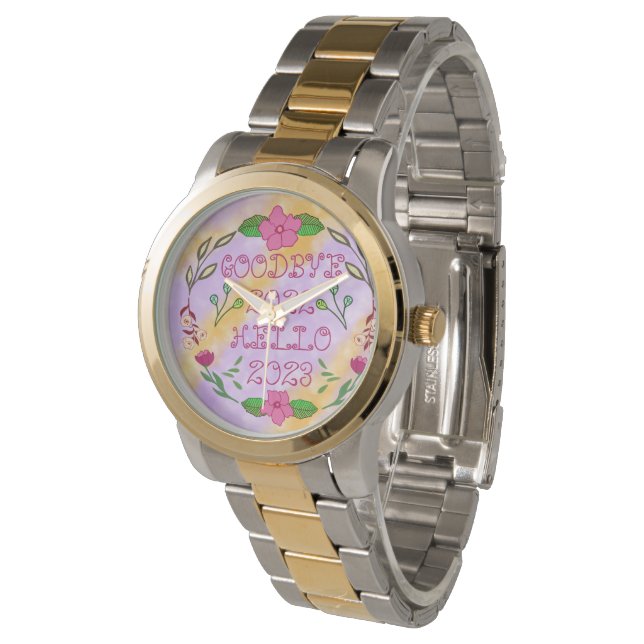 RELOJ DE PULSERA ADIÓS 20XX HOLA 20XX (Angular)