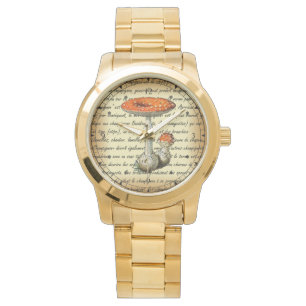Reloj De Pulsera Adolphe Millot ~ Champignons-pour tous arreglado ~
