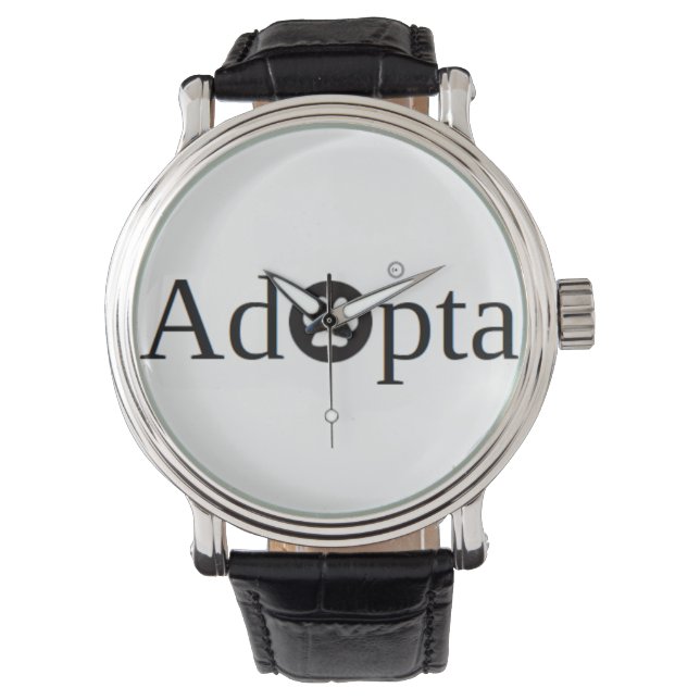 Reloj De Pulsera Adopta (Anverso)
