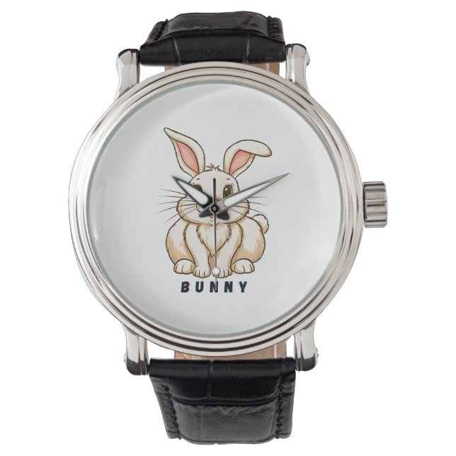 Reloj De Pulsera Adorable Bunny Cute (Anverso)