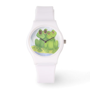 Reloj De Pulsera Adorable Frog Lovers