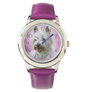 Reloj De Pulsera Adorable West Highland white terrier