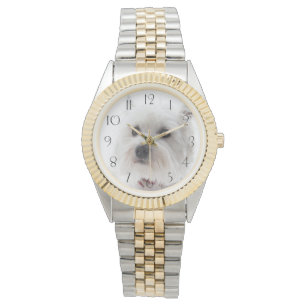 Reloj De Pulsera Adorable White West Highland Terrier