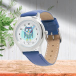 Reloj De Pulsera adorables búho añaden nombre Watch<br><div class="desc">adorables búho añaden nombre Watch</div>