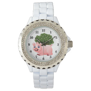 Reloj De Pulsera adorador de cerdo lindo animal Watch