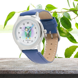 Reloj De Pulsera adoradores de búho lindos añaden nombre