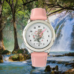 Reloj De Pulsera adoradores de búho lindos añaden nombre<br><div class="desc">adorables búho añaden nombre Watch</div>