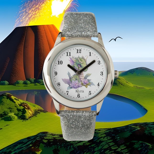 Reloj De Pulsera adoradores lindos de dragón añaden nombre (Subido por el creador)