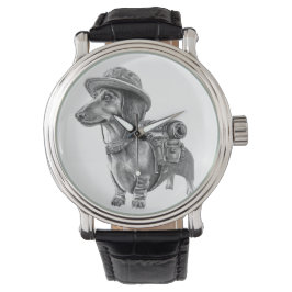 Reloj De Pulsera Adventurous dachshund