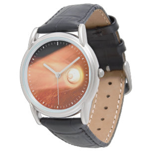 Reloj De Pulsera Aeródromo Con Perseverancia Rover Descent To Mars