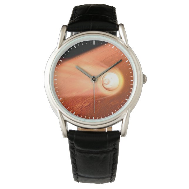 Reloj De Pulsera Aeródromo Con Perseverancia Rover Descent To Mars (Anverso)