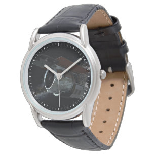 Reloj De Pulsera Aeronave espacial con telescopio infrarrojo de cam