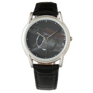 Reloj De Pulsera Aeronave espacial con telescopio infrarrojo de cam