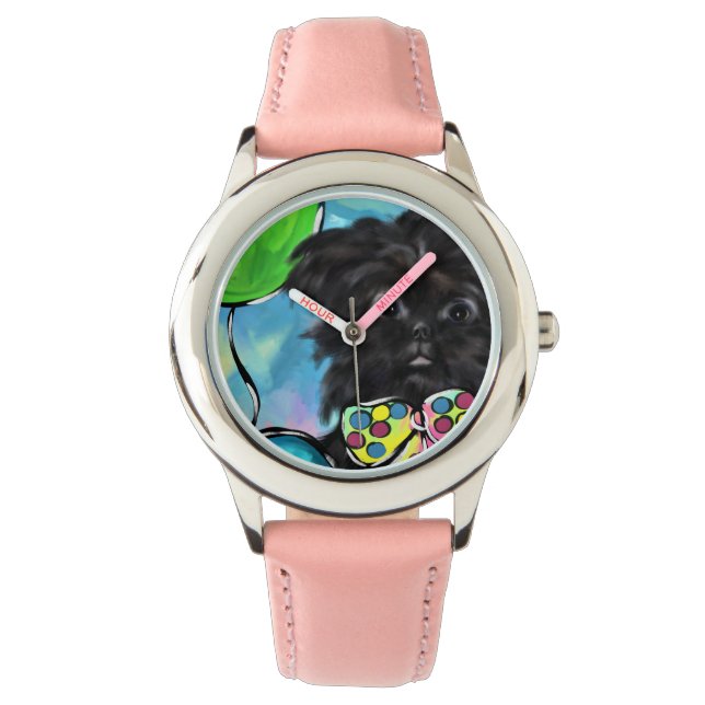 RELOJ DE PULSERA AFFENPINSCHER (Anverso)