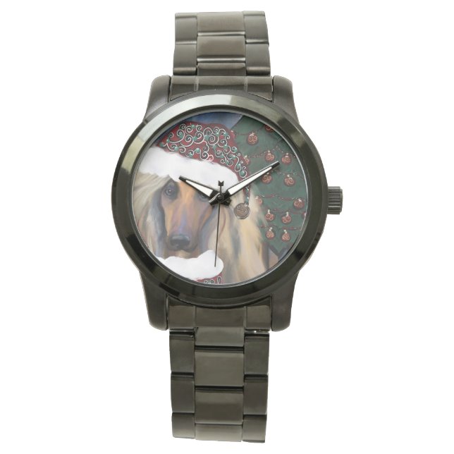 RELOJ DE PULSERA AFGHAN HOUND (Anverso)