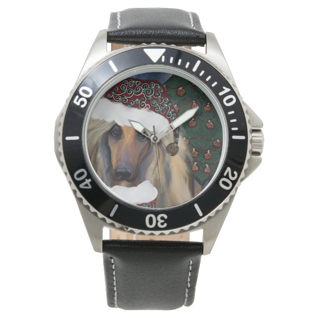 RELOJ DE PULSERA AFGHAN HOUND (Anverso)