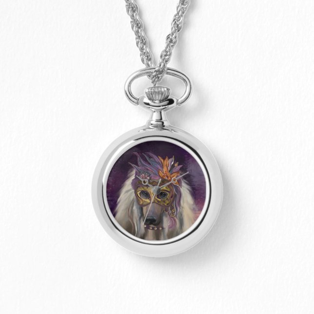 RELOJ DE PULSERA AFGHAN HOUND (Anverso)