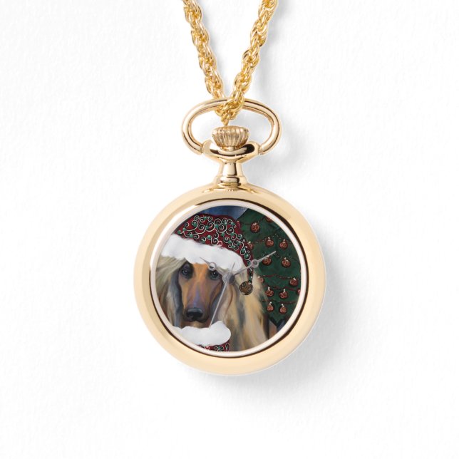 RELOJ DE PULSERA AFGHAN HOUND (Anverso)